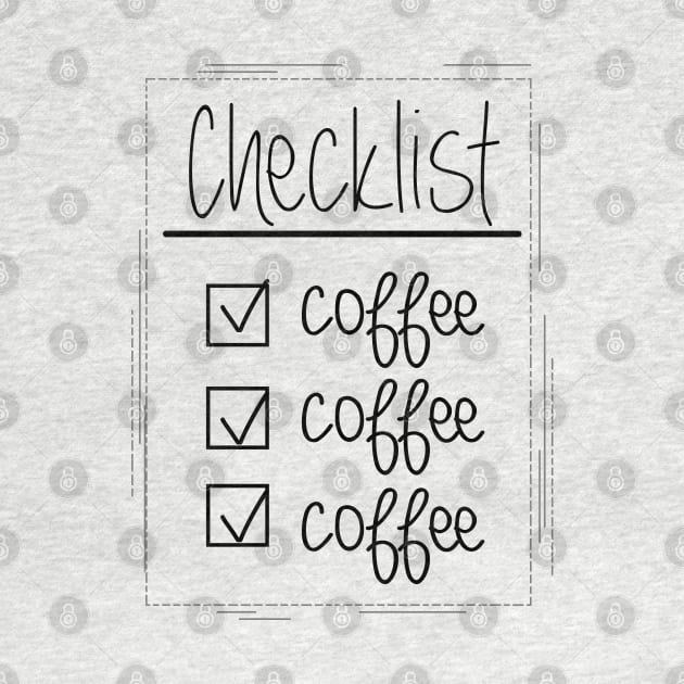 Coffee Checklist by maddula